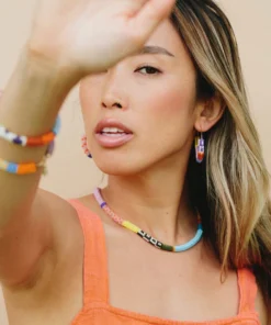 Kisiwa Jewelry Cuerda One Of A Kind Beaded Choker