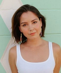 Kisiwa Cuerda One Of A Kind Drop Earrings