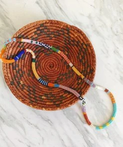 Kisiwa Cuerda One Of A Kind Beaded Necklace 3 Kisiwa Cuerda One Of A Kind Beaded Necklace