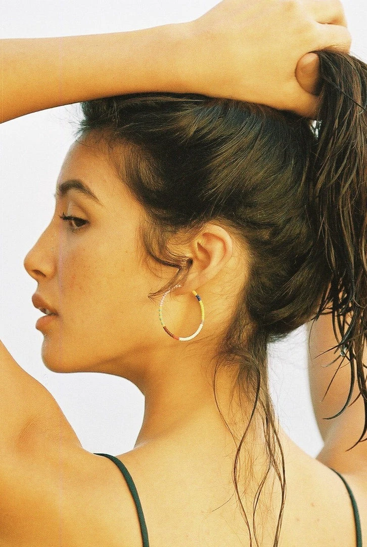 Kisiwa Rangi One Of A Kind Hoop Earrings Jewelry Kisiwa Rangi One Of A Kind Hoop Earrings Jewelry