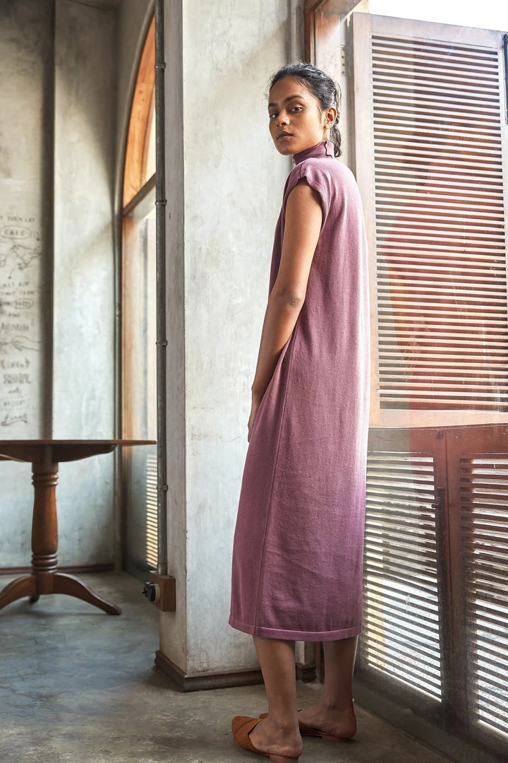 No Nasties Clothing Knit Turtleneck Midi Dress No Nasties Clothing Knit Turtleneck Midi Dress