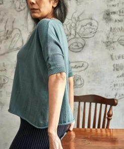 No Nasties Knit Wide Top Clothing