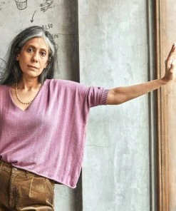 No Nasties Knit Wide Top Clothing