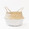 Amante Marketplace Kophinos Basket - White Dipped Best Sellers