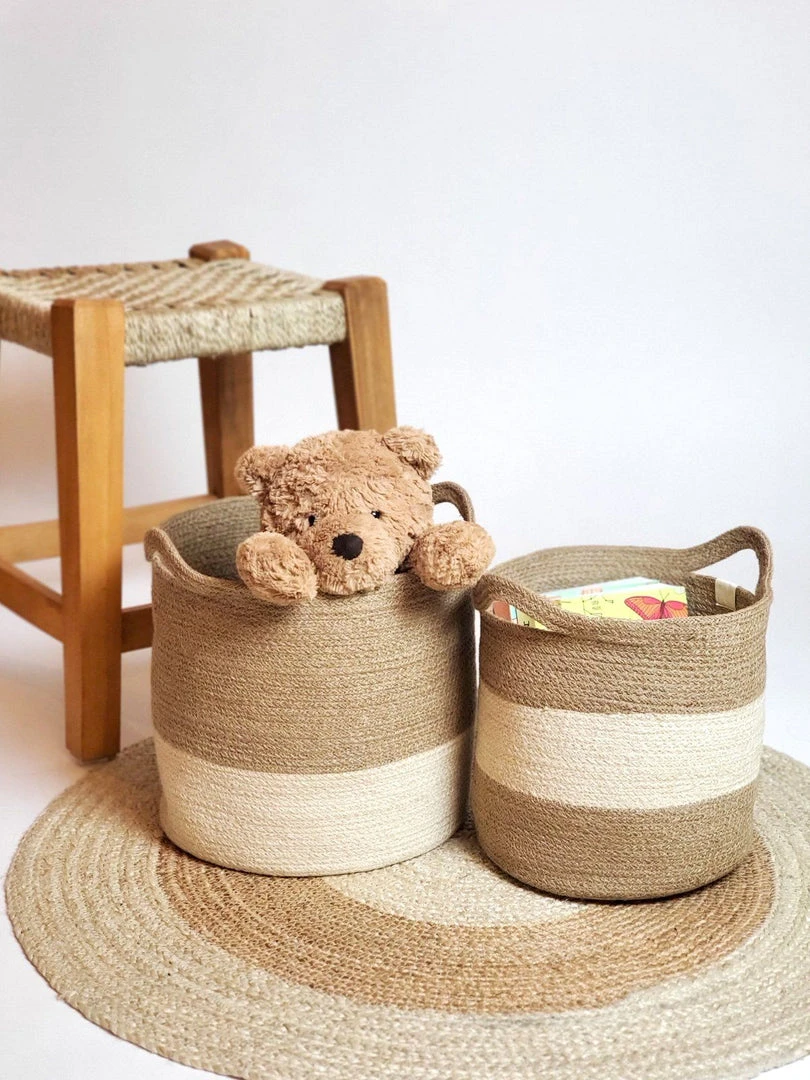 Korissa Agora Colorblock Basket Set