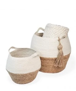 Korissa Home Goods Agora Jar Basket Set