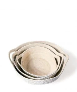 Korissa Amari Fruit Bowl Set - Blue Home Goods