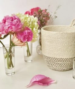 Korissa Home Goods Amari Loop Bin Set - Black