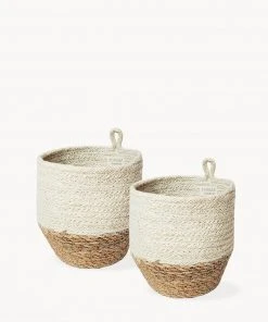 Korissa Amari Loop Basket Set - Natural