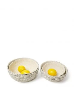 Korissa Home Goods Amari Round Bowl Set - Black