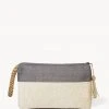 Korissa Accessories Block A Clutch - Gray
