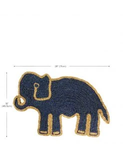 Korissa Home Goods Elephant Doormat