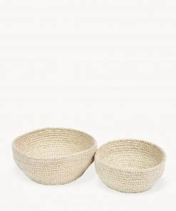 Korissa Glitter Bowl Set - White Home Goods