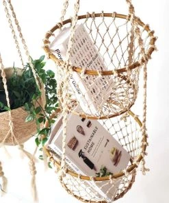 Korissa Jhuri Double Hanging Basket