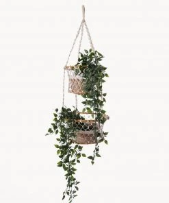 Korissa Jhuri Double Hanging Basket