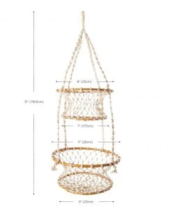 Korissa Jhuri Double Hanging Basket