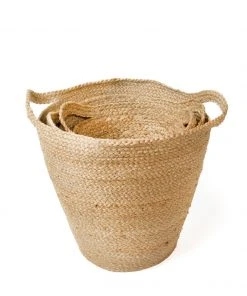 Korissa Kata Basket With Slit Handle Set Home Goods