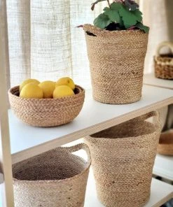 Korissa Kata Basket With Slit Handle Set Home Goods