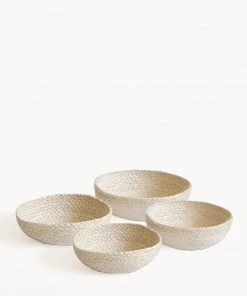 Korissa Kata Candy Bowl Set - White