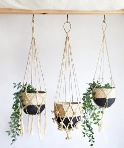 Korissa Home Goods Nadu Plant Hanger Set