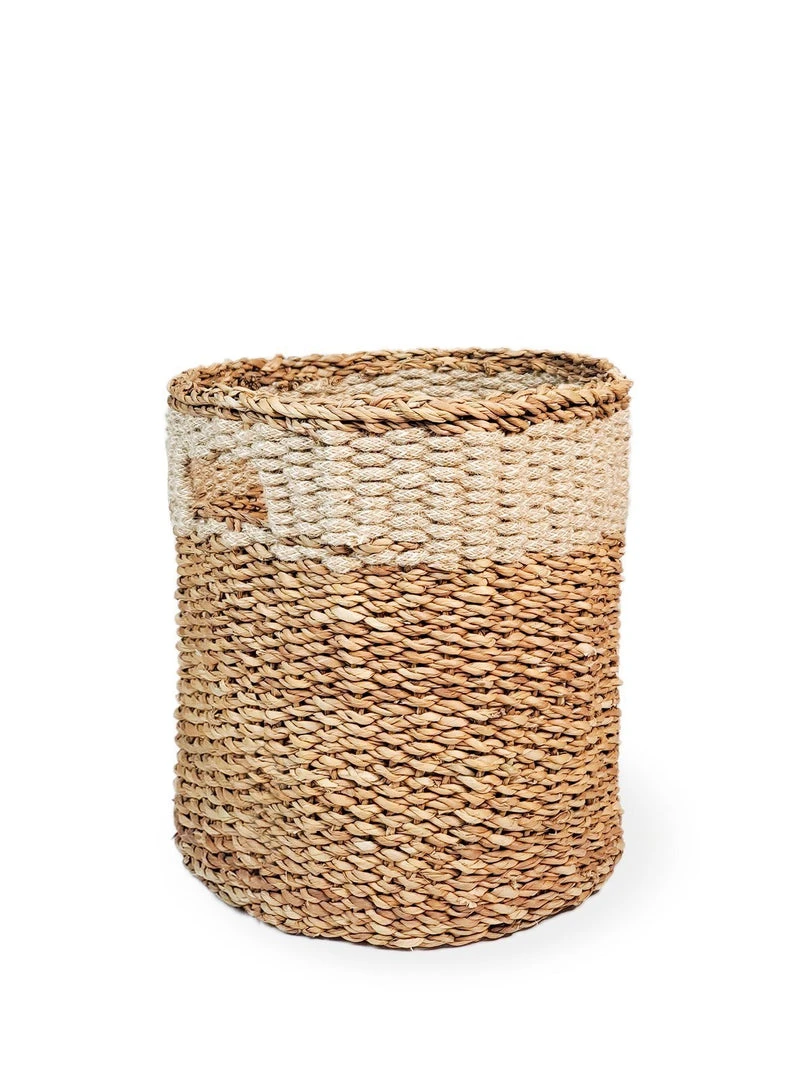 Korissa Savar Hamper Basket With Handle Set - Natural Korissa Savar Hamper Basket With Handle Set - Natural