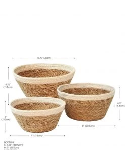 Korissa Savar Plant Bowl Set Home Goods