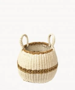 Korissa Home Goods Ula Blanco Basket