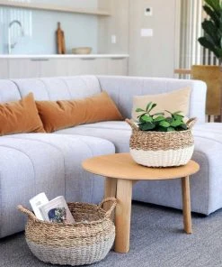 Korissa Ula Floor Basket Set - Natural 4 Korissa Ula Floor Basket Set - Natural