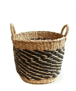 Korissa Ula Mesh Basket Set - Black Home Goods