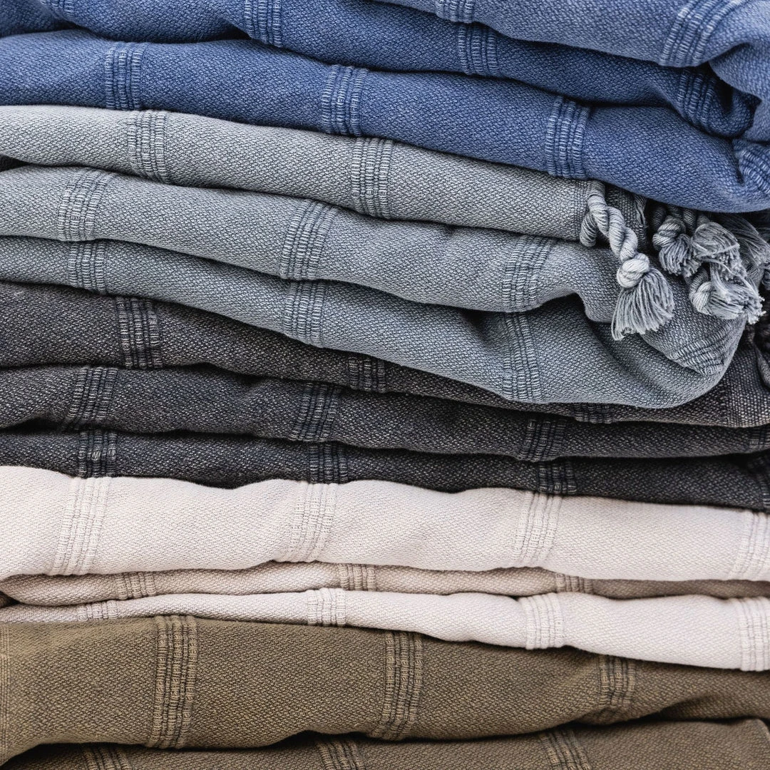 Amante Marketplace Kurios Turkish Towel / Blanket - Desert Amante Marketplace Kurios Turkish Towel / Blanket - Desert