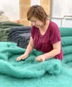 Kyrgies Men's Wool Tengries Slippers - Charcoal 6 Kyrgies Men's Wool Tengries Slippers - Charcoal