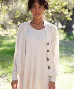 LA Relaxed New Arrivals Bloom Tencel Hachi Cardigan