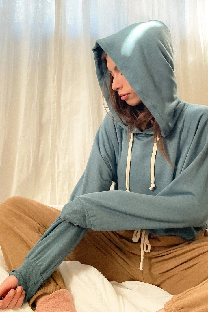 LA Relaxed Dream Fleece Modal Hoodie LA Relaxed Dream Fleece Modal Hoodie