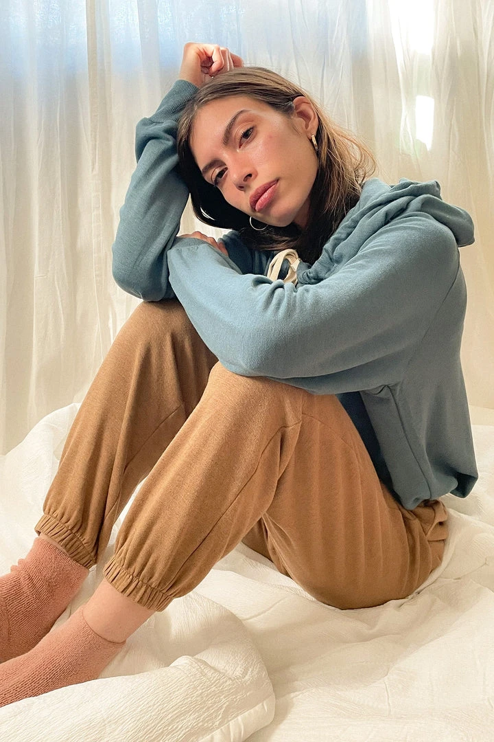 LA Relaxed Dream Fleece Modal Hoodie LA Relaxed Dream Fleece Modal Hoodie