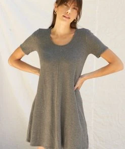 LA Relaxed New Arrivals Tencel Hachi Swing Dress