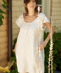 LA Relaxed Magnolia Linen Slip Dress