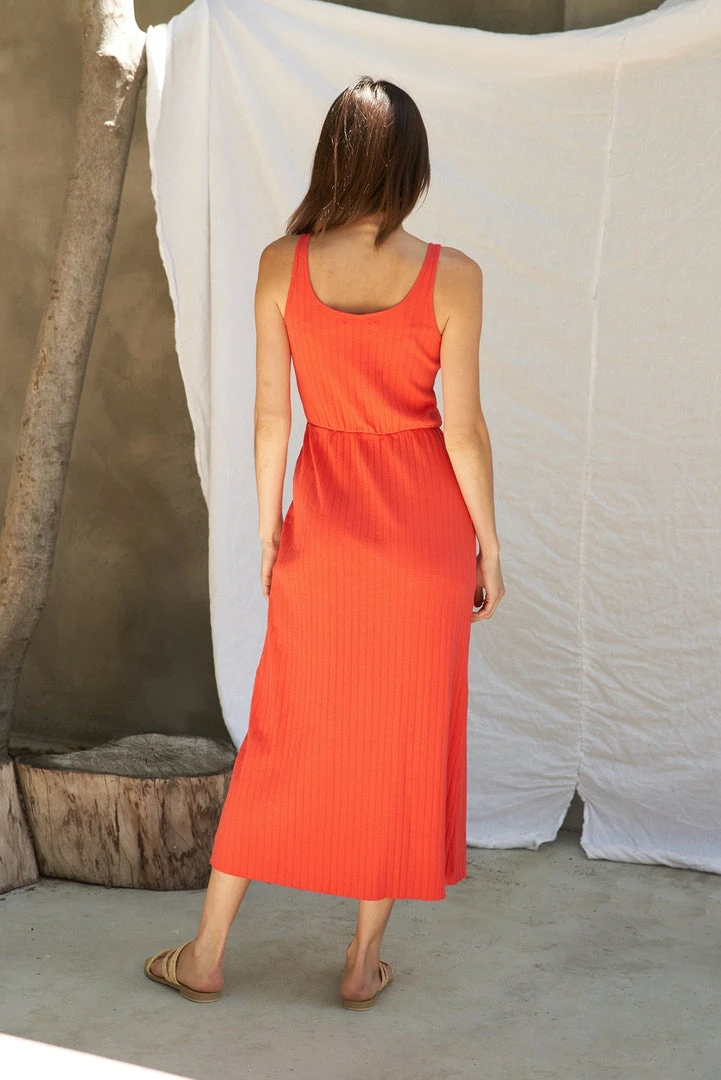 LA Relaxed New Arrivals Jacquard Pointelle Sundress LA Relaxed New Arrivals Jacquard Pointelle Sundress