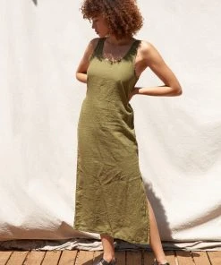 LA Relaxed New Arrivals Washed Linen Column Dress 17 LA Relaxed New Arrivals Washed Linen Column Dress