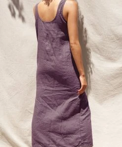 LA Relaxed New Arrivals Washed Linen Column Dress 18 LA Relaxed New Arrivals Washed Linen Column Dress