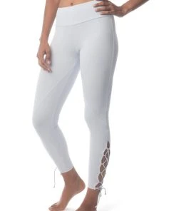 Synergy Organic Clothing Lace Up Legging Pant - Plein Air Sale