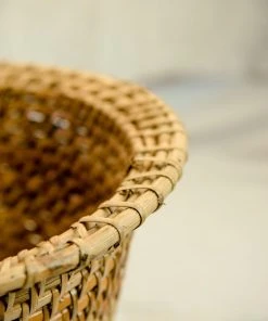 Amara Home Goods Lacing Flower Tub Basket