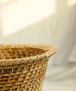 Amara Home Goods Lacing Flower Tub Basket