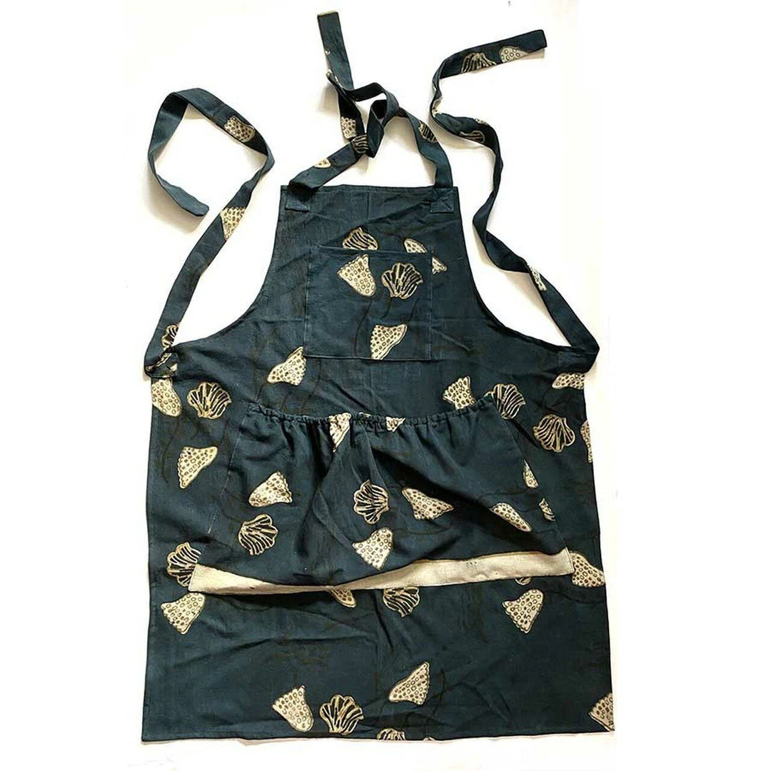 Ichcha Lana Green Apron Ichcha Lana Green Apron