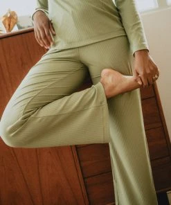 Mary Young Landry Ribbed Bamboo Pant 4 Mary Young Landry Ribbed Bamboo Pant