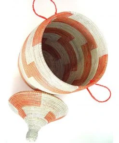 Mbare Large Patterned Hamper Basket 6 Mbare Large Patterned Hamper Basket