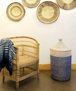 Mbare Large Two-Tone Basket