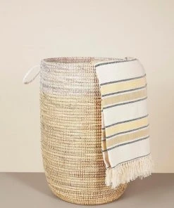 Mbare Large Two-Tone Basket