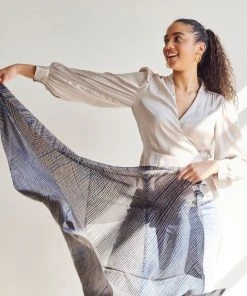 Studio Variously Layaa Silk Scarf