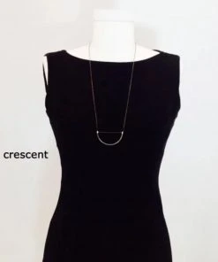 L.Greenwalt Jewelry Layering Shapes Necklace