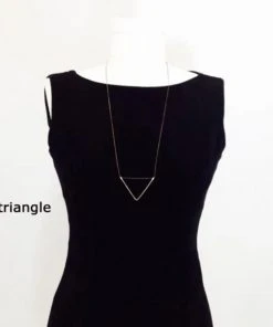 L.Greenwalt Jewelry Layering Shapes Necklace